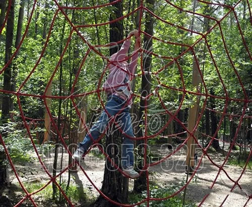 丛林攀爬，户外拓展树上大型丛林穿越探险儿童游乐设备