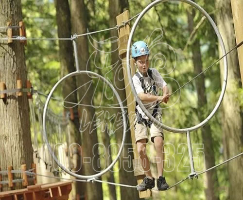 新款儿童拓展游乐设备 大型户外树上探险项目