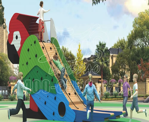 小区公园户外儿童木质游乐设备组合 非标儿童主题乐园规划设计MZJDXL-05