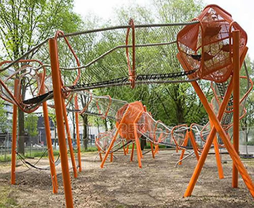 户外大型儿童游乐场设备，景区公园室外攀爬网，亲子游乐文旅项目设施
